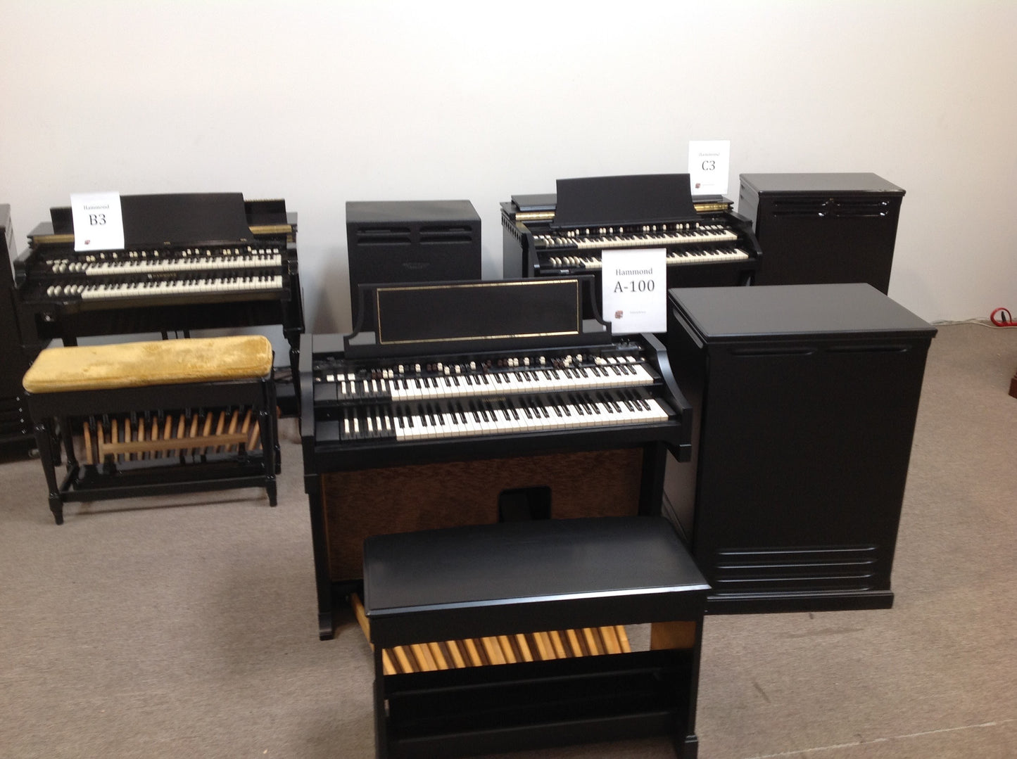 Custom black hammond Bv & leslie 145 - $7995.00