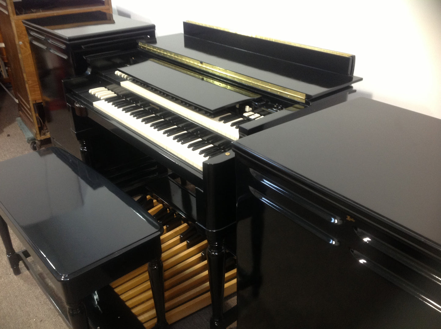 Custom Black Hammond B3 & Leslie 122 speaker