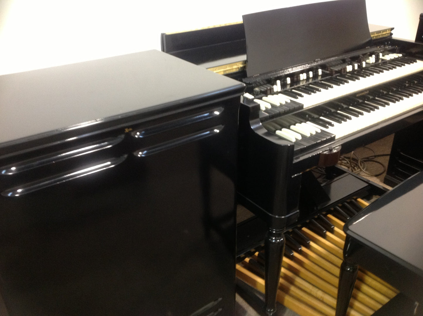 Custom Black Hammond B3 & Leslie 122 speaker