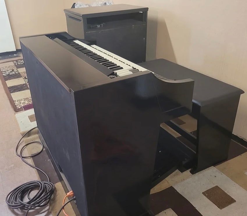 Custom Black A100 combo with leslie speaker