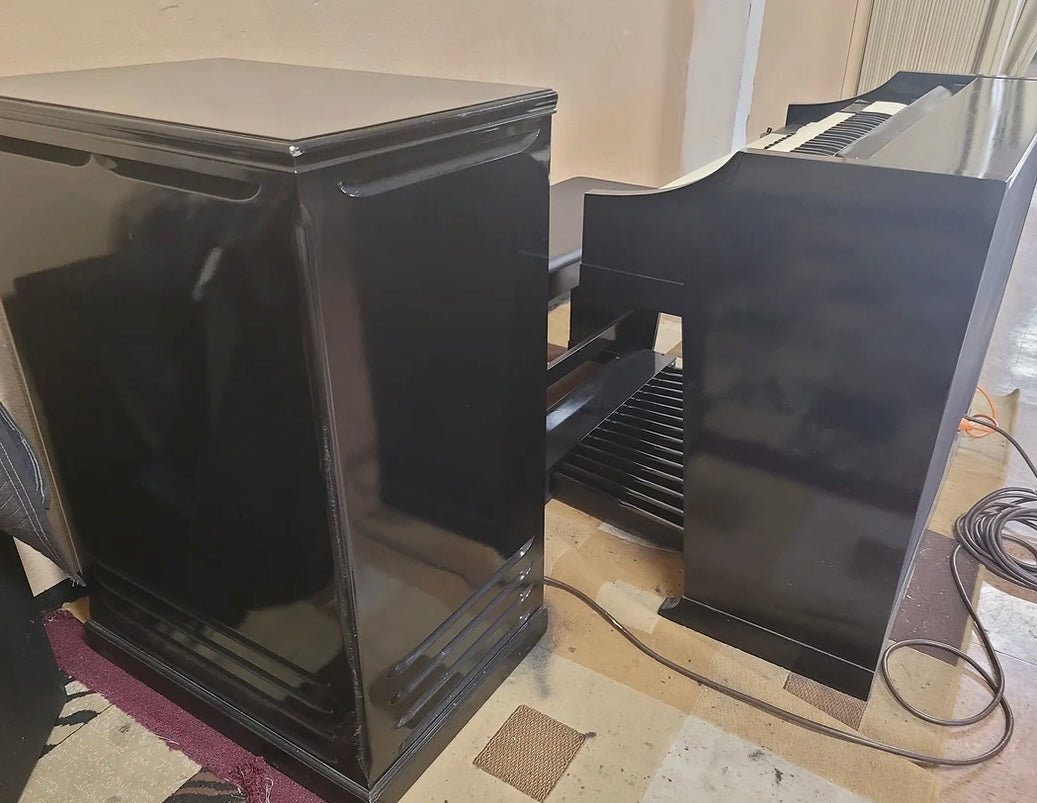 Custom Black A100 combo with leslie speaker