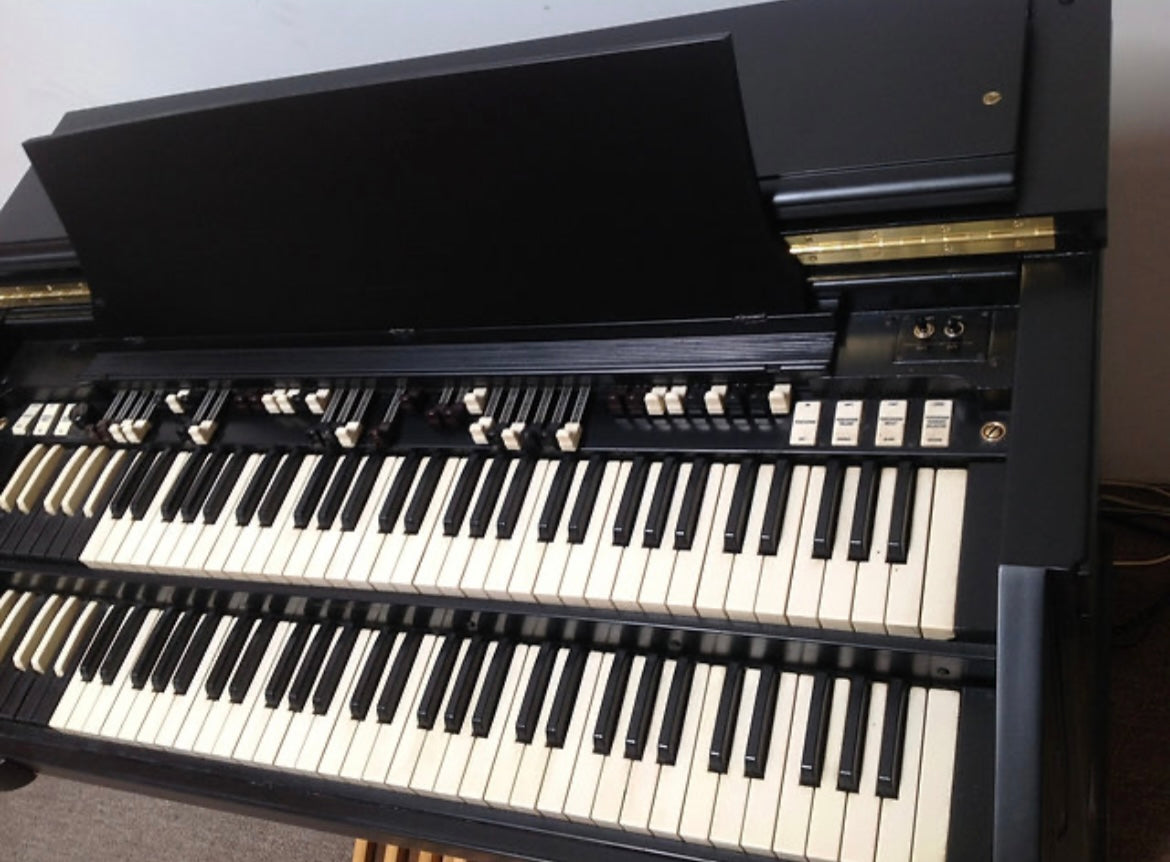 Custom Stain Black Hammond C3 & Leslie Speaker 122 - $9950.00- Financing starting at $199