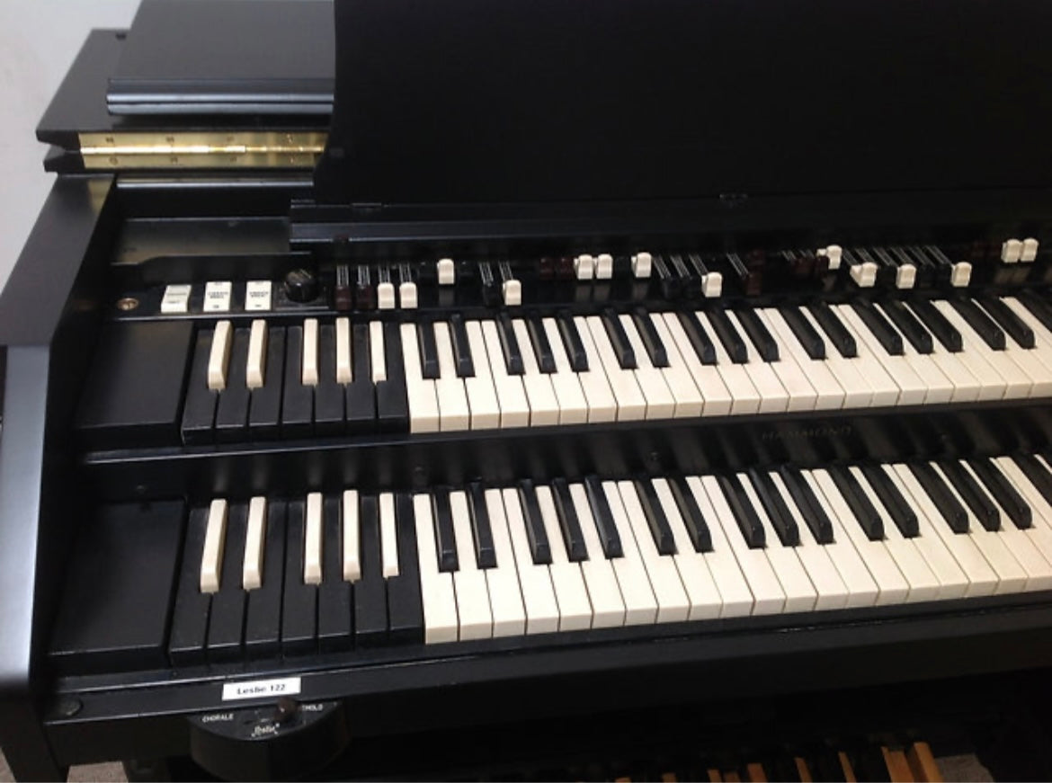 Custom Stain Black Hammond C3 & Leslie Speaker 122 - $9950.00- Financing starting at $199